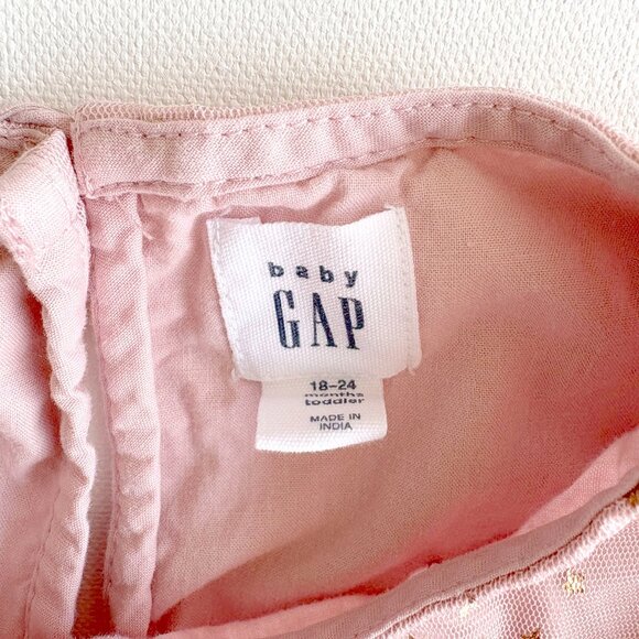 Baby GAP Toddler Metallic Star Tulle Tiered Dress - Picture 2 of 2